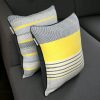 Yellow Hand Woven cushions